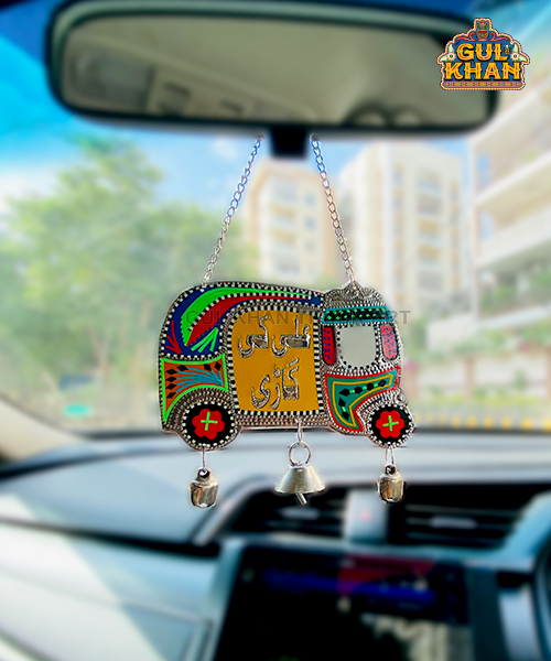 Chamakpatti Car Hanging 003 - Gul Khan Truck Art