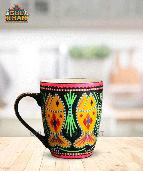 ChamakpattiCeramicMug00013 - Gul Khan Truck Art