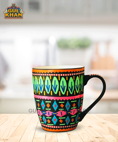 ChamakpattiCeramicMug0003 - Gul Khan Truck Art