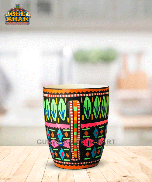 ChamakpattiCeramicMug00032 - Gul Khan Truck Art