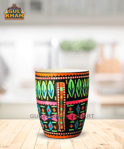 ChamakpattiCeramicMug00032 - Gul Khan Truck Art