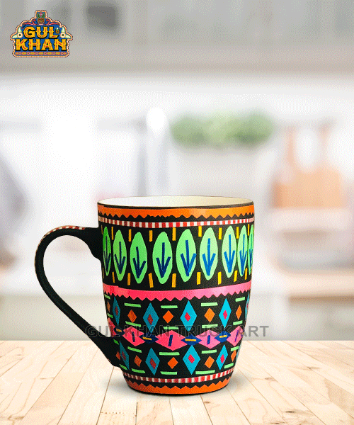 ChamakpattiCeramicMug00033 - Gul Khan Truck Art