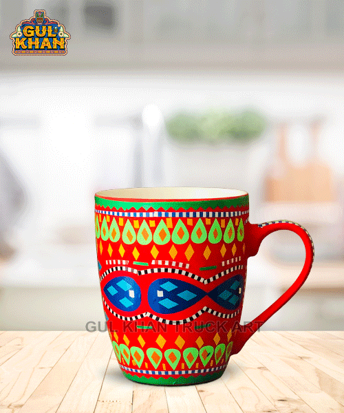 ChamakpattiCeramicMug0004 - Gul Khan Truck Art