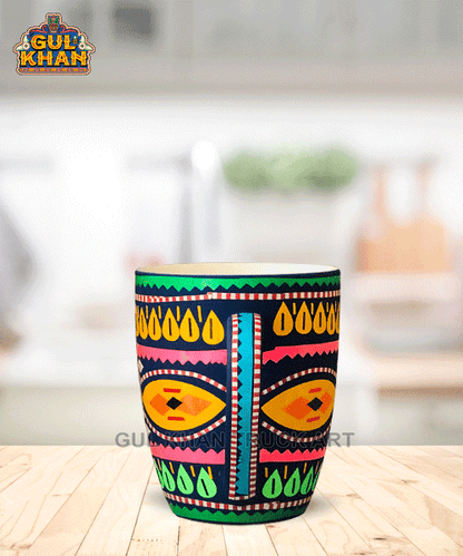 ChamakpattiCeramicMug00052 - Gul Khan Truck Art