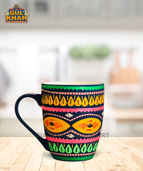 ChamakpattiCeramicMug00053 - Gul Khan Truck Art