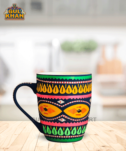 ChamakpattiCeramicMug00053 - Gul Khan Truck Art