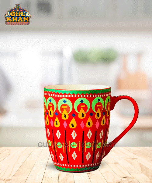ChamakpattiCeramicMug0006 - Gul Khan Truck Art