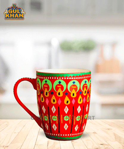 ChamakpattiCeramicMug00063 - Gul Khan Truck Art