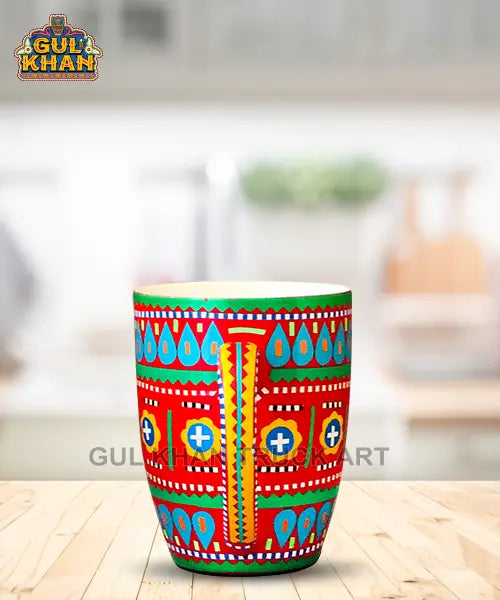 ChamakpattiCeramicMug11113 - Gul Khan Truck Art
