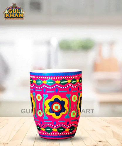 ChamakpattiCeramicMug11122 - Gul Khan Truck Art