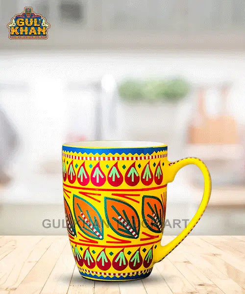 ChamakpattiCeramicMug1114 - Gul Khan Truck Art