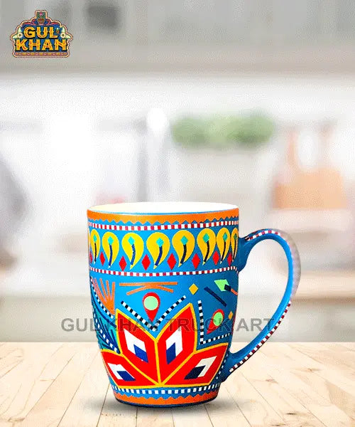 ChamakpattiCeramicMug1116 - Gul Khan Truck Art