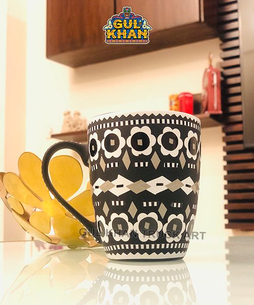 ChamakpattiCeramicMug_GrayScale3 - Gul Khan Truck Art