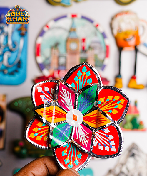 Chamakpatti Fridge Magnet Design 00005 - Gul Khan Truck Art