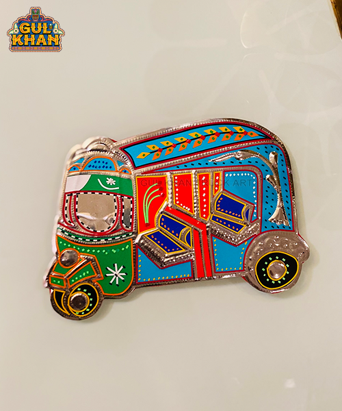 Chamakpatti Fridge Magnet Design 007 - Gul Khan Truck Art