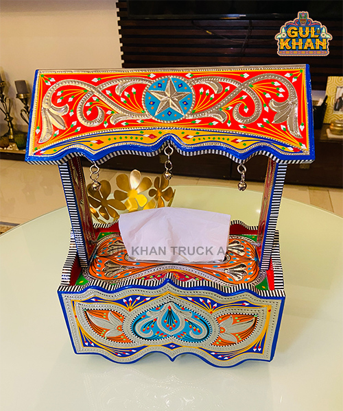 ChamakpattiThailaTissueBoxDesign111494 - Gul Khan Truck Art