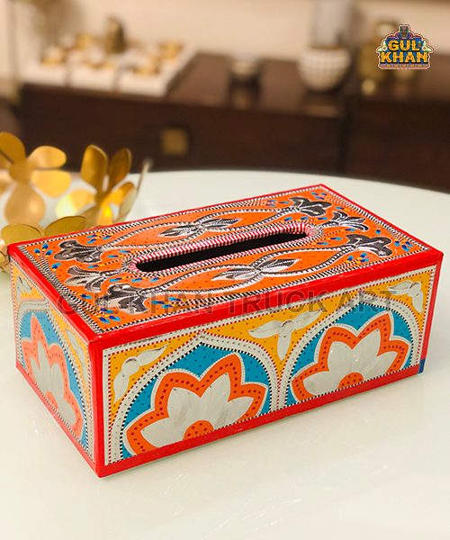 Chamakpatti Tissue Box Design 11138 - Gul Khan Truck Art