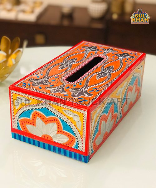 Chamakpatti Tissue Box Design 11138 - Gul Khan Truck Art