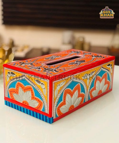 Chamakpatti Tissue Box Design 11138 - Gul Khan Truck Art