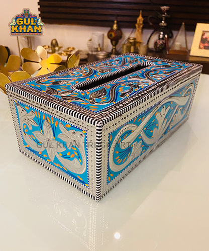 ChamakpattiTissueBoxDesign111432 - Gul Khan Truck Art