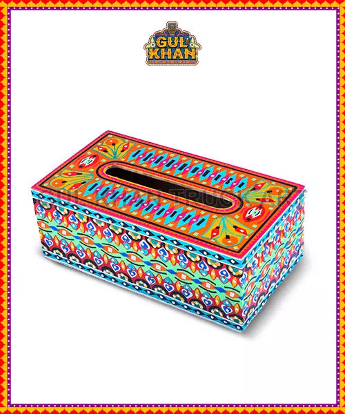 Chamakpatti Tissue Box Design 1115 - Gul Khan Truck Art