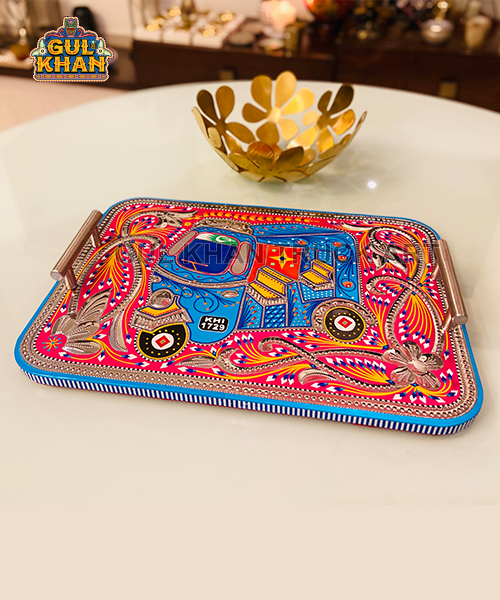 ChamakpattiTrayDesign00432 - Gul Khan Truck Art
