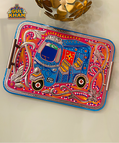 ChamakpattiTrayDesign00434 - Gul Khan Truck Art
