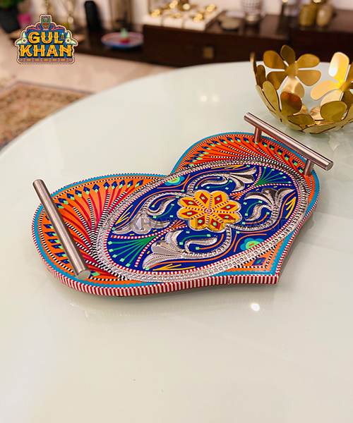 Chamakpatti Tray (Heart Shape) 0038