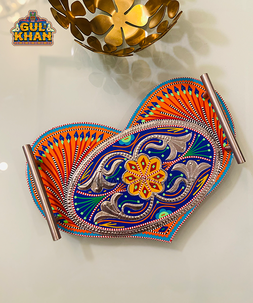 Chamakpatti Tray (Heart Shape) 0038