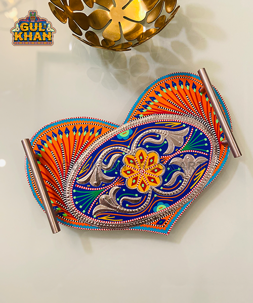 Chamakpatti Tray (Heart Shape) 0038