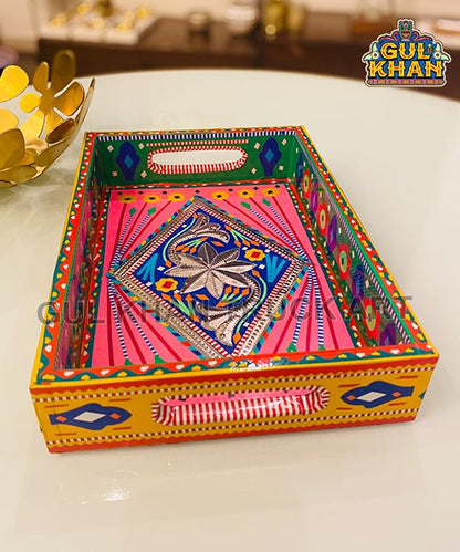 Chamakpatti Tray (Mini) 0022 - Gul Khan Truck Art