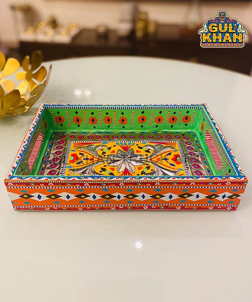 Chamakpatti Tray (Mini) 0023 - Gul Khan Truck Art