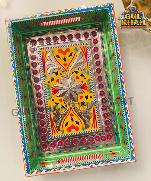 Chamakpatti Tray (Mini) 0023 - Gul Khan Truck Art