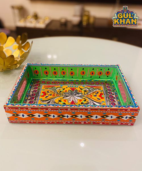 Chamakpatti Tray (Mini) 0023 - Gul Khan Truck Art