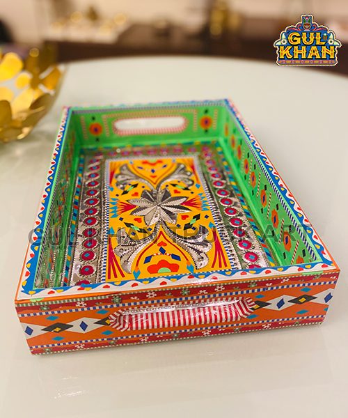 Chamakpatti Tray (Mini) 0023 - Gul Khan Truck Art