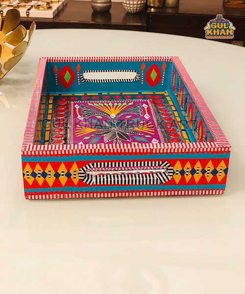 Chamakpatti Tray (Mini) 0027 - Gul Khan Truck Art
