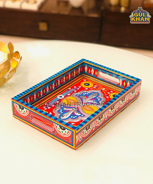 Chamakpatti Tray (Mini) 0032 - Gul Khan Truck Art
