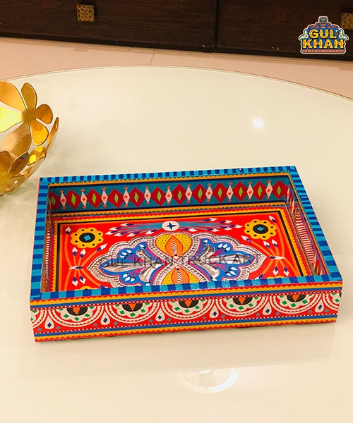 Chamakpatti Tray (Mini) 0032 - Gul Khan Truck Art