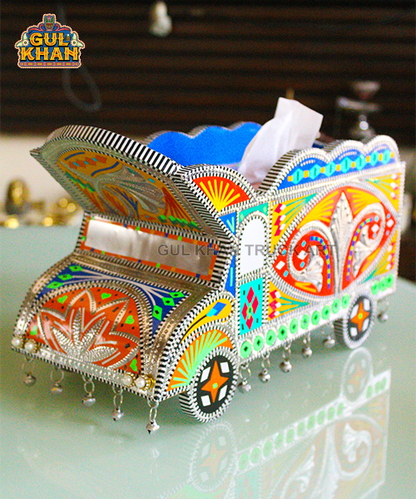 ChamakpattiTruckTissueBoxDesign11147 - Gul Khan Truck Art