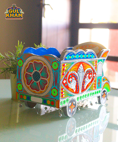 Chamakpatti Truck Tissue Box Design 11147 - Gul Khan Truck Art