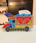 Chamakpatti Truck Tissue Box Design 11148 - Gul Khan Truck Art