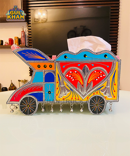 ChamakpattiTruckTissueBoxDesign111482 - Gul Khan Truck Art