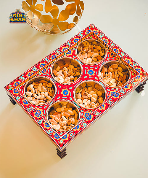 Charpai Chamakpatti Tray 0058