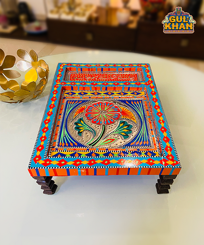 Charpai Chamakpatti Tray (Customized) 0051 - Gul Khan Truck Art