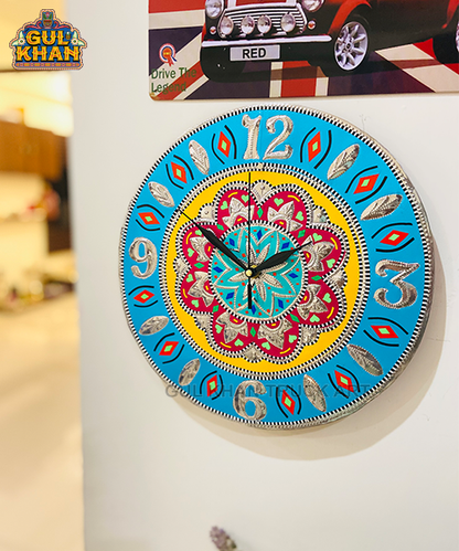 Clock Design 002 - Gul Khan Truck Art