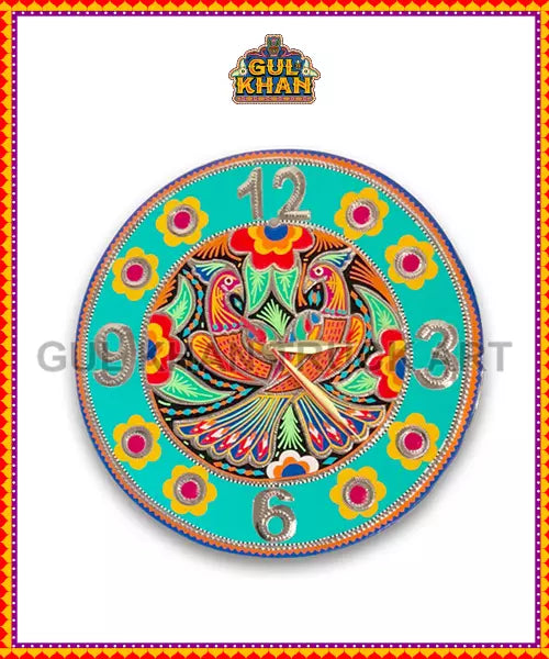 ClockDesign3331 - Gul Khan Truck Art
