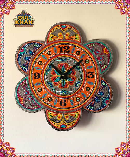 ClockDesign3334 - Gul Khan Truck Art
