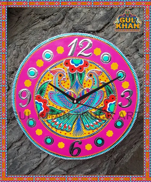 Clock Design 3336 - Gul Khan Truck Art