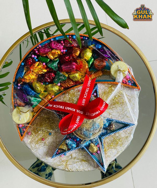 Crescent Star Tray Eid Basket 006
