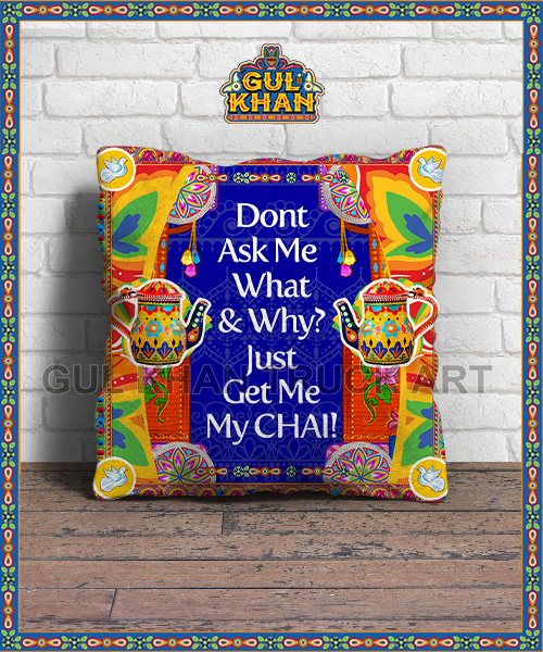 CushionDesign309 - Gul Khan Truck Art